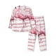 thumbnail image 1 of Balery Flamingo Pijama para Hombre de Dos Piezas con Manga Larga, Conjunto de Dormir y Descanso Suave con Bolsillos-Small, 1 of 7