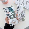 thumbnail image 4 of UBIUO Luxury Cute iPhone 11 Square Case, Stylish White Flower Soft Silicone Case for Women Slim Protective Matte Girly Case Cover Designed for iPhone, 4 of 4