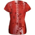 thumbnail image 2 of Halloween Skinned Alive Horror Movie Costume All Over Womens T Shirt Multi LG, 2 of 2