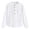 shirts 1#White, variant on WAYUTE Shirts for Boys Button Closure Long Sleeve Solid Color Dress Shirts Lightweight Tees Tops with Front Pocket Casual Summer