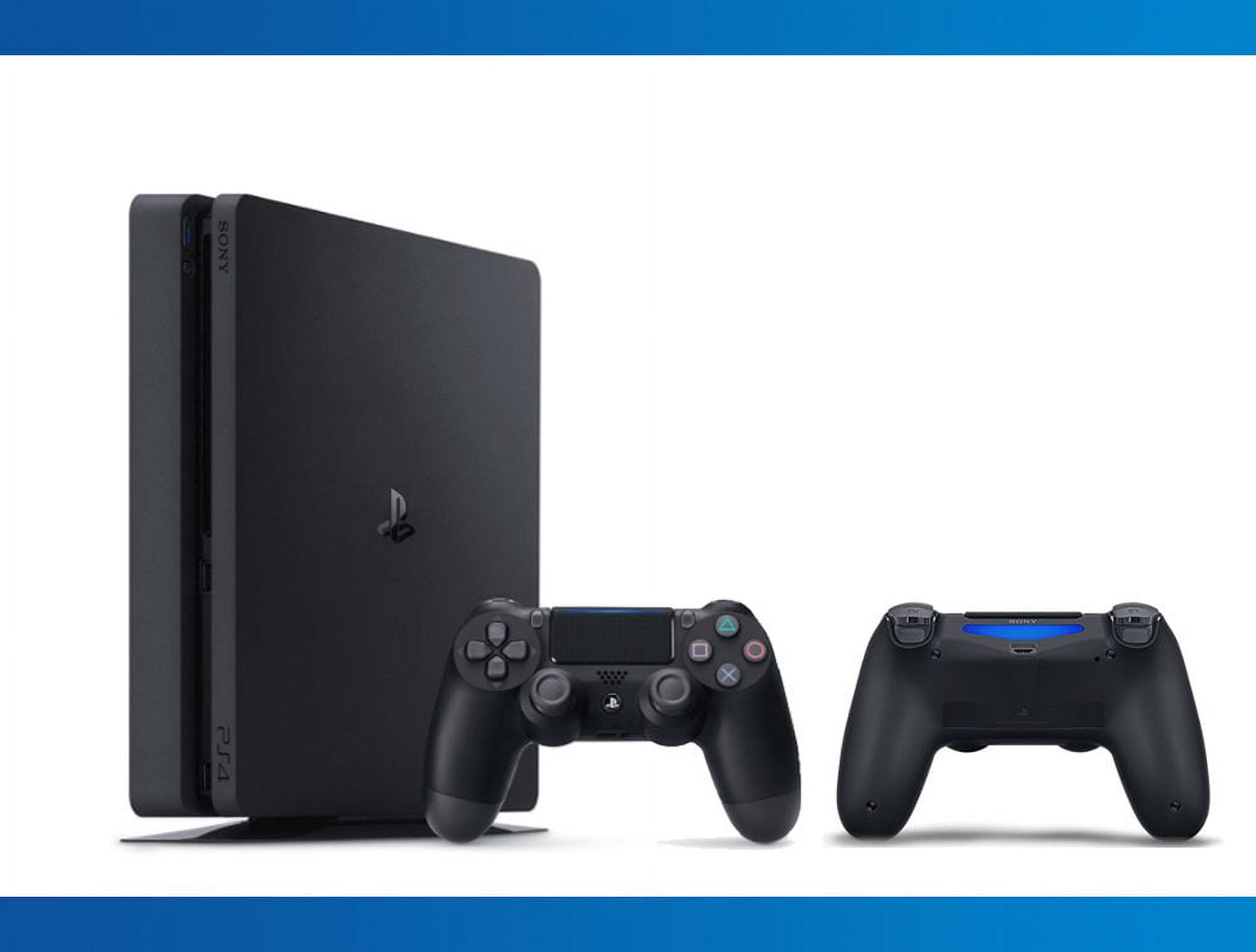 Sony PlayStation 4 Slim 500GB Jet Black Gaming Console with
