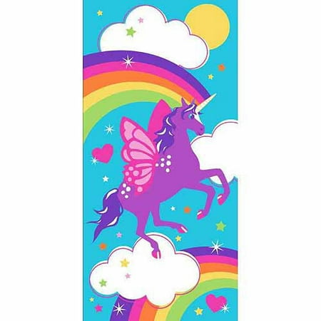 Mainstays Kids Unicorn Beach Towels Se Walmartcom