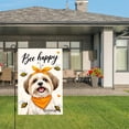 thumbnail image 3 of Amhnf Bee Happy Dog With Bees Garden Flag For Home Outdoor Garden Yard Decor 12x18 inch, 3 of 5