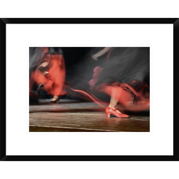 Global Gallery Izidor Gasperlin 'Flame(Nco)' Framed Wall Art