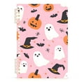 thumbnail image 7 of FORMRS 1-Subject Spiral Notebook 8" x 5" College Ruled 60 Refillable Sheet, 2 Pack, Pink Halloween Ghosts, 7 of 7