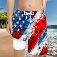 thumbnail image 2 of Gubotare Boys Usa Swim Trunk Boys' Swim Trunks Swimsuit UPF 50+ Quick Dry Bathing Suit for Boys (Brick Red,Size 10-13 Years), 2 of 4