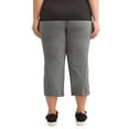 thumbnail image 3 of Athletic Works Women's Plus Size Dri More 22" Core Capri, 3 of 4