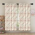 thumbnail image 5 of Blackout Kids Curtains,Baseball Heart Pattern Childrens Insulated Curtains Set Of 2,Bedroom Essentials,Toddler Room Decor 52"x63", 5 of 5