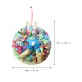 thumbnail image 2 of 1Pc Bunny Wreath Safe Nice Fine Spring Door Decoration Spring Hanging Ornament Party Supplies, 2 of 6