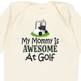 thumbnail image 4 of Inktastic Golfing Mommy is Awesome at Golf Boys or Girls Long Sleeve Baby Bodysuit, 4 of 5