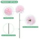 thumbnail image 2 of Uxcell Flores de Bola de Crisantemo Artificial, Ramos de Seda de Hortensia Falsos para el Hogar/Boda Rosa Champagne 30 Pack, 2 of 7