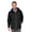 Black, variant on Charles River Men's New Englander Rain Jacket in Black L | 9199