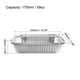 thumbnail image 2 of 10" x 7.5" Aluminio Papel Sartenes, 59oz Desechables Bandejas Contenedores para Cocina Asar Hornear Cocinar 4uds, 2 of 5