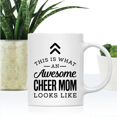thumbnail image 2 of Koyal Wholesale Ceramic Coffee Mug , This is What an Awesome Cheer Mom Looks Like, 2 of 4