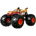 thumbnail image 3 of Hot Wheels Monster Trucks 1:24 Scale Die-cast Tiger Shark, 3 of 5