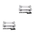 thumbnail image 4 of maskred ECX 1/12 RC RGT 136100 With Aluminium Alloy Rear Bumper Rear Bumper For ECX 1/12 Rc RGT 136100 Made Of Aluminium Alloy silver 2Set, 4 of 6