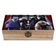 thumbnail image 1 of La Familia Addams Caja Organizadora de Madera Rústica - Caja Decorativa Multifuncional para Escritorio, Hogar, Oficina, Joyas y Manualidades, 1 of 6
