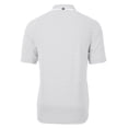 thumbnail image 3 of Men's-Cutter & Buck  Gray Charlotte FC Big & Tall Virtue Eco Pique Stripe Recycled Polo, 3 of 3