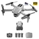 thumbnail image 3 of 2.4GHz 4CH FPV Drone RC plegable Control de altitud Drone RC plegable con luces LED JShteea libre de BPA, 3 of 9