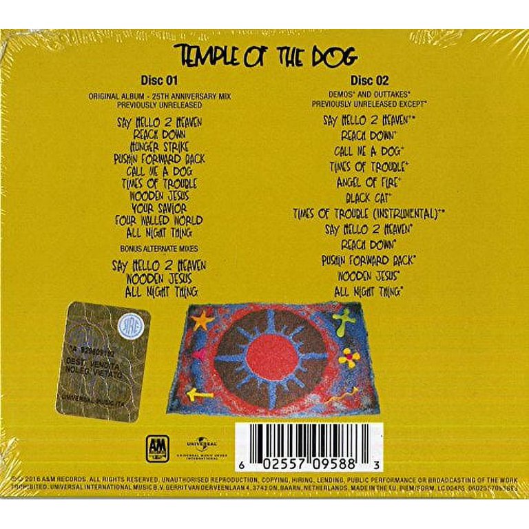 Temple of the Dog - Temple Of The Dog - Music & Performance - CD