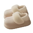 thumbnail image 6 of Xucatan Women and Men Classic Fur Lined Clogs Memory Foam Warm Fuzzy Slippers Winter Waterproof Indoor Outdoor Slipper Gift, 6 of 8