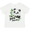 thumbnail image 3 of Inktastic My Papa Loves Me- Cute Panda Boys or Girls Toddler T-Shirt, 3 of 5