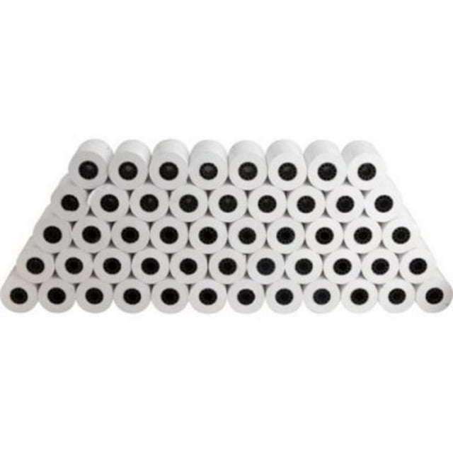 Papier Thermique Direct 2,25 x 80 Po Blanc - Lot de 50