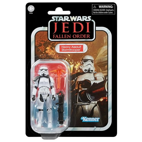 Figura Heavy Assault Stormtrooper Hasbro Star Wars Colección Vintage 3.7 Pulgadas