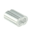 thumbnail image 5 of 8mm 5/16-inch Cable Wire Rope Aluminum Sleeves Clip Crimping Loop 10pcs, 5 of 5