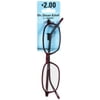 Dr. Dean Edell: Fashion Series +2.00 Glasses, 1 ct