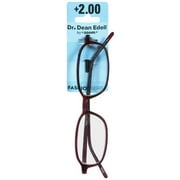 Dr. Dean Edell: Fashion Series +2.00 Glasses, 1 ct