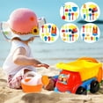 thumbnail image 2 of Jouets de Plage Bac à Sable / Ensemble de Jouets de Plage Enfants Unisexe Comprend Roue à Eau Buggy de Plage Seau Arrosoir Kit de Construction de Châteaux de Sable et Formes, 2 of 8