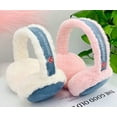 thumbnail image 3 of LinYooLi Cache-Oreilles Mignons pour Femmes Fille Fourrure Pelucheuse Pliable Chauffe-Oreilles Hiver Extérieur, 3 of 6