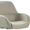 thumbnail image 4 of Pemberly Row Modern / Contemporary Leather Office Chair Cream, 4 of 12