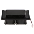 thumbnail image 2 of Ventilador de ventilación lateral Cola Camper Trailer RV negro, 2 of 7