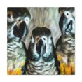 thumbnail image 1 of Parrot Party in Senegal - Canvas, 1 of 10
