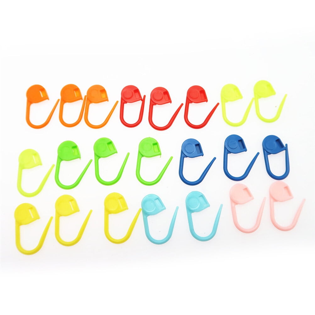 WideSmart 30pcs Marqueurs Tricot Verrouillables - Outils Crochet Et Tricot Pour Création Bijoux Et Couture