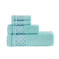 thumbnail image 2 of Plaid Bath Towel, Cotton Turkish Towels - Set of 4, 2 of 2