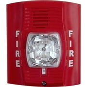 System Sensor P2R Spetralert Wall-Mt Selectable-Output Horn Strobe, 12/24V, Red