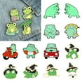 thumbnail image 4 of EOEMY Fashion Cartoon Enamel Lapel Collar Pin Corsage Brooch Pin Lovely Jewelry Gift-14.Airplane, 4 of 9
