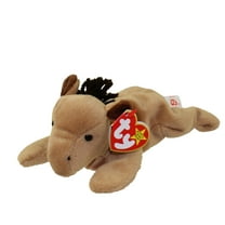 Ty Beanie Babies Derby the Horse Plush with No Star and a Coarse Mane 1995