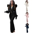 thumbnail image 1 of Winter Ski Suits For Women Plus Size One Pieces Jumpsuits Hooded Coveralls High Sports Waterproof Snowboard Snowsuits, 1 of 5