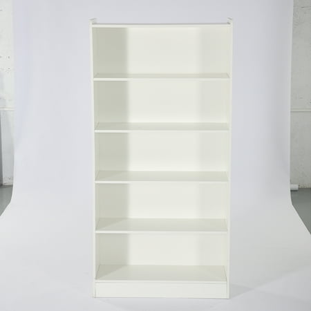 Canddidliike Bookshelf Modern Storage Rack Standing Bookshelves Large Display Shelf Unique Book Shelf for Bedroom Living Room Home Office