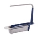 thumbnail image 4 of Naiovety Soporte telescópico para fregadero, soporte extensible para esponja para baño Organizadores de utensilios de cocina Azul 32x6x27cm, 4 of 6
