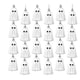 thumbnail image 1 of 12pcs Halloween Hanging Ghost: Mini Resin Ghost Hanging Ornament Decoration - Halloween Ornaments For Tree For Spooky Atmosphere, 1 of 3