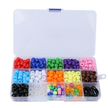 Fyydes Multicolor Hair Looose Bead with (Rubber Band), (30 Count)