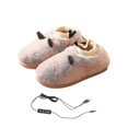 thumbnail image 1 of Usb Electric Heated Slippers Adjustable Temperature Foot Warmers Winter Warmth, 1 of 4