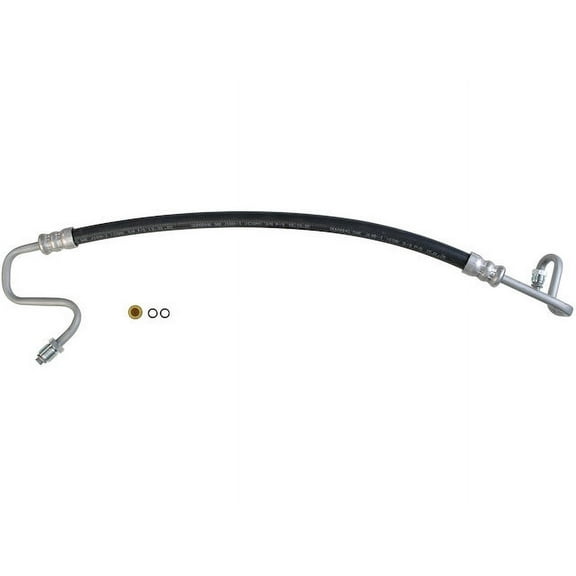 Power Steering Pressure Line Hose Assembly - Compatible with 1988 - 1995 Chevy C1500 4.3L V6 1989 1990 1991 1992 1993 1994