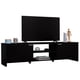 thumbnail image 2 of Mueble Mesa Para Tv Rack Madesa 2 Puertas Hasta 80 Negro, 2 of 10