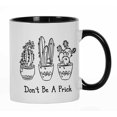thumbnail image 1 of Inkdotpot Don't be a Prick11 OzCeramic CoffeeMugsFunny Novelty Inspirational Quotes Gift For Co-Worker Boss -Black, 1 of 6